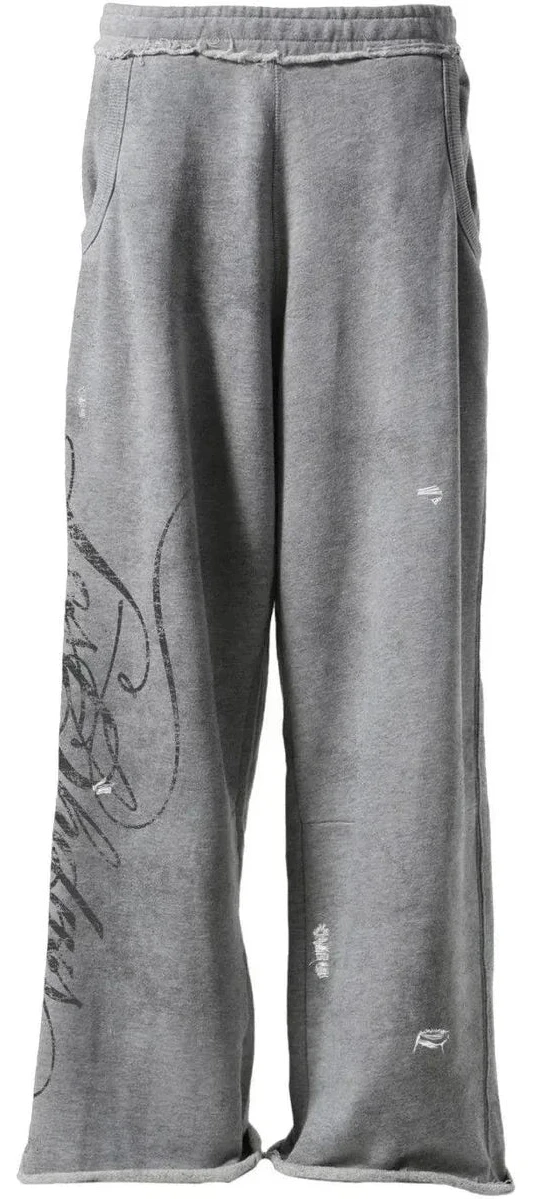 Lost Shdws Script Sweatpants Grey