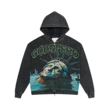 Godspeed Black Sunken Liberty Zip Hoodie