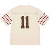 Supreme Studded Football Top Cream