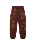 Denim Tears Mono Cotton Wreath Sweatpants Brown