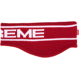 Supreme Logo Headband Red