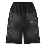 HMDD Crystal 3/4 Shorts Black