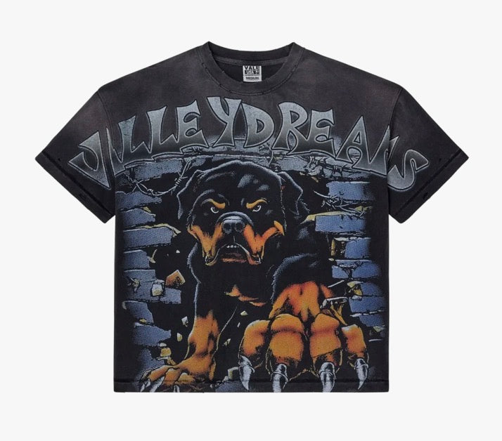 Vale Forever Rottweiler Big Tee Black