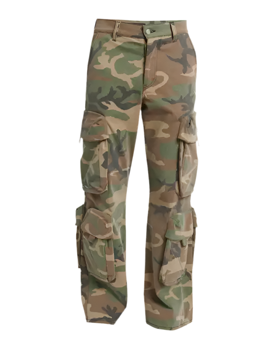 Amiri Camo Cargo Jeans