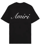 Amiri Logo Black Tee