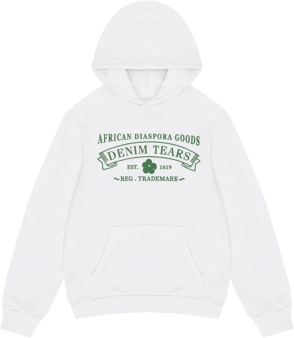 Denim Tears ADG Hoodie White