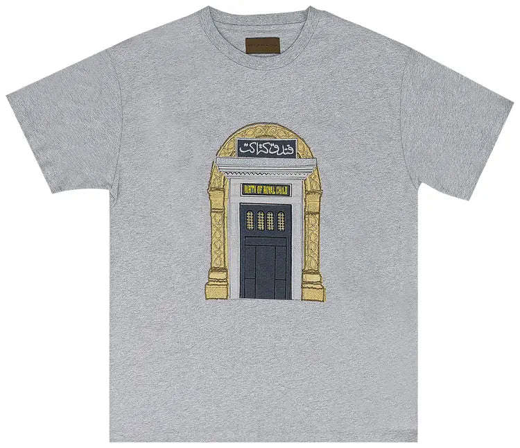 Birth Of Royal Child Aswan Hotel Tee Gray