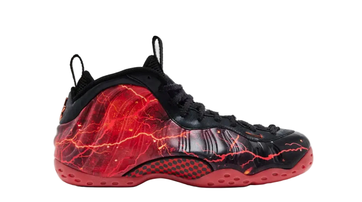 Stranger Things x Nike Air Foamposite One Premium QS 'Black Bright Crimson'