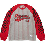 Supreme Tiger Raglan Baseball Top