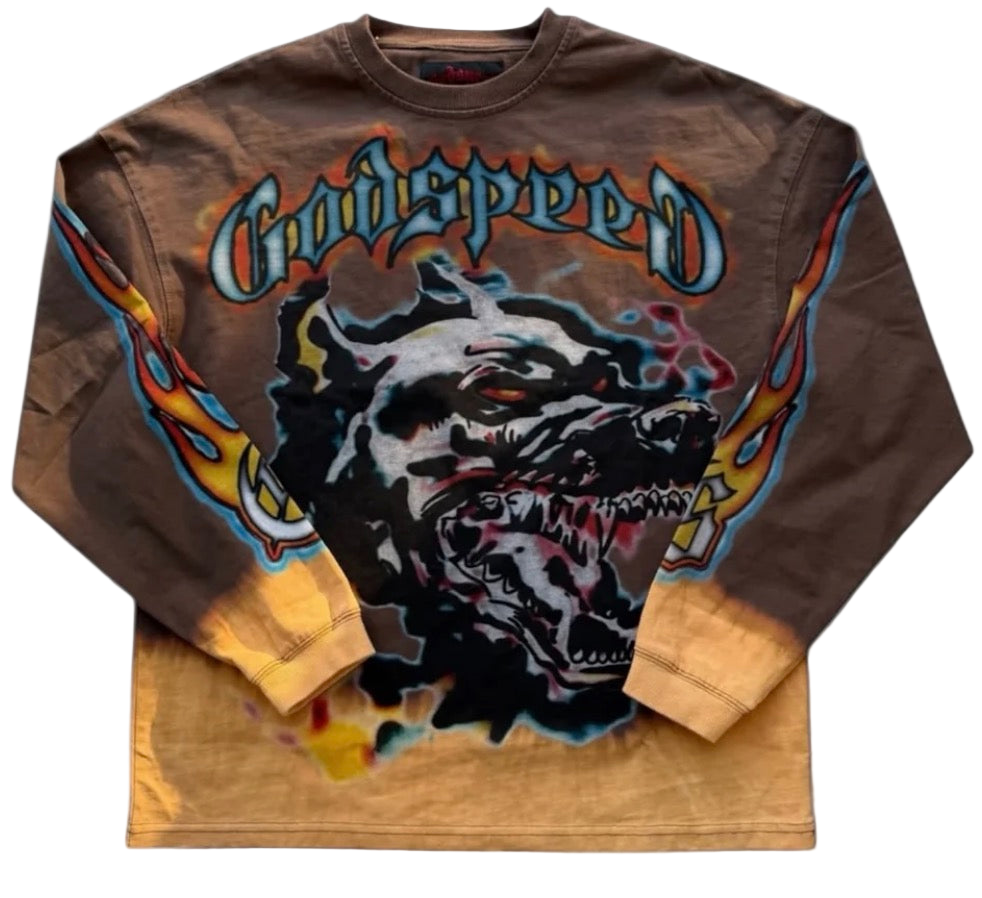 GodSpeed Off the Leash LS (Brown)