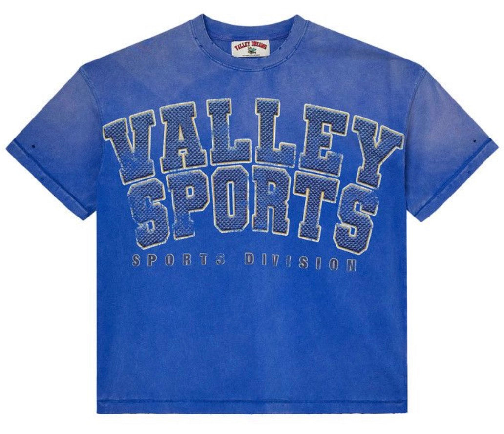 Vale forever SPORTS DIVISION TEE [SAPPHIRE]