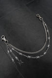 MaxedOut Stainless Steel Double Wallet Chain