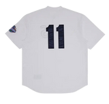 Supreme S Logo Baseball Henley (SS25) White