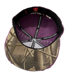 Time2vintage Distressed I Love Houston - Purple Fitted