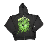 Sp5der CASH APP OG WEB V2
RHINESTONE ZIP HOODIE