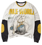 Vale Dogyard Layered Long sleeve Shirt White