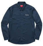 Supreme Waste Work Shirt Light Navy
