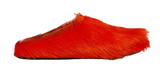 Marni Fussbet Sabot calf-hair slippers (Red)