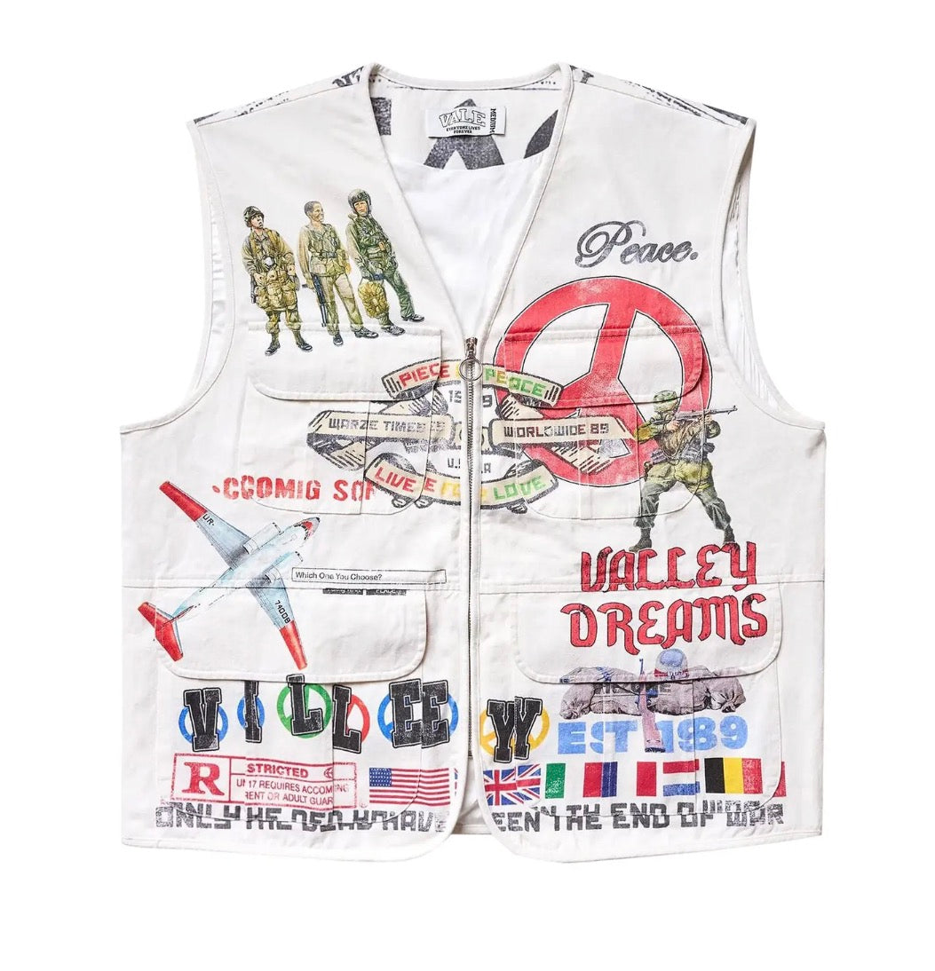 VALE FOREVER
WHITE WAR VEST