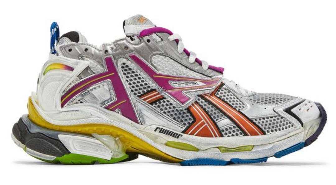 Balenciaga Runners ‘Grey Multi Color’ Used
