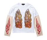 Who Decides War
Off-White Flame Glass Double