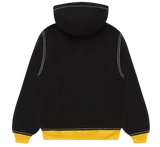 Sp5der T&F Zip Hoodie Black&Yellow