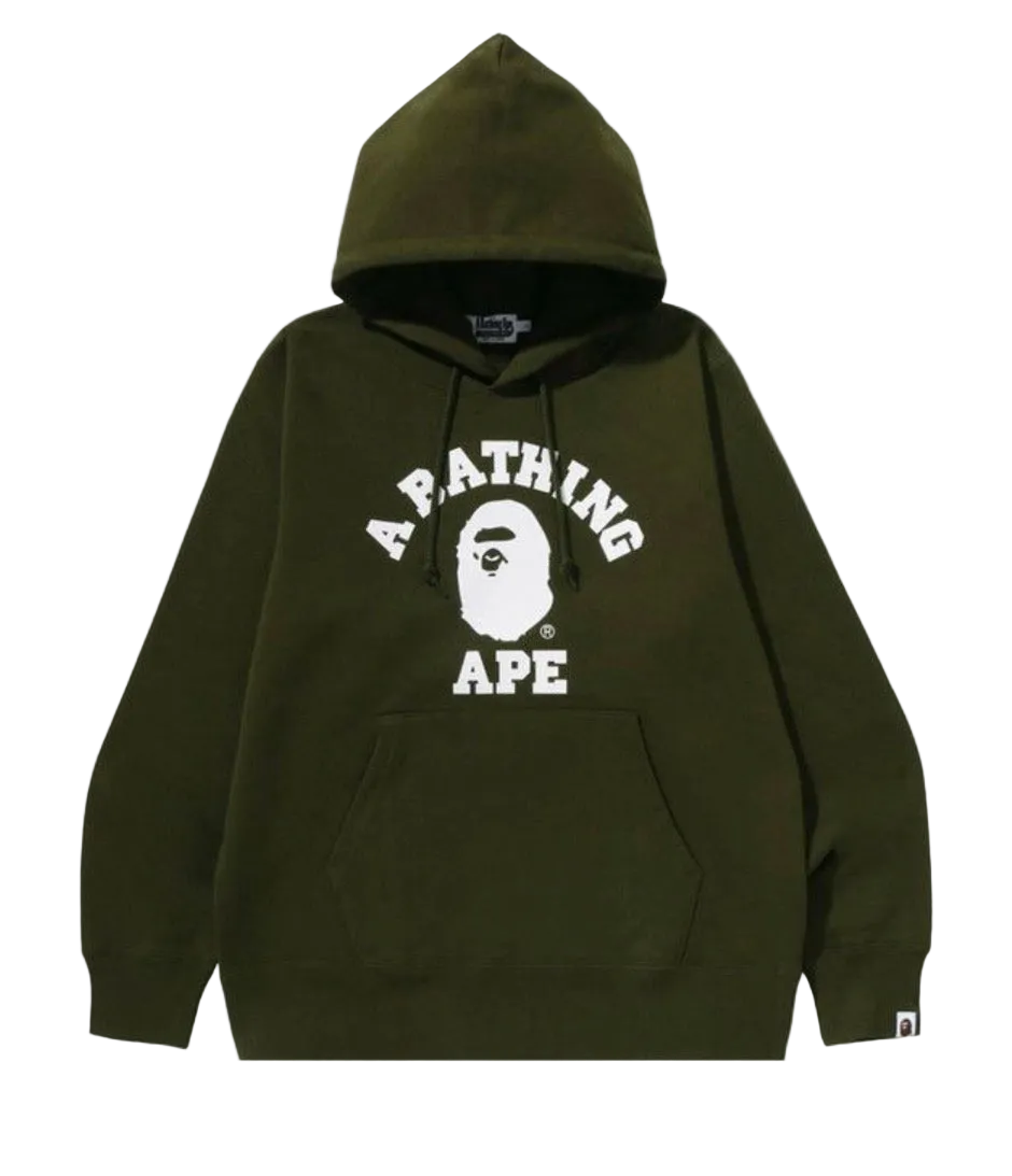 BAPE College Pullover Hoodie
'Olive Drab'