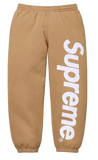Supreme Satin Appliqué Sweatpant 'Light Tan'