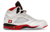 Jordan 5 Retro Fire Red Black Tongue (2025) USED