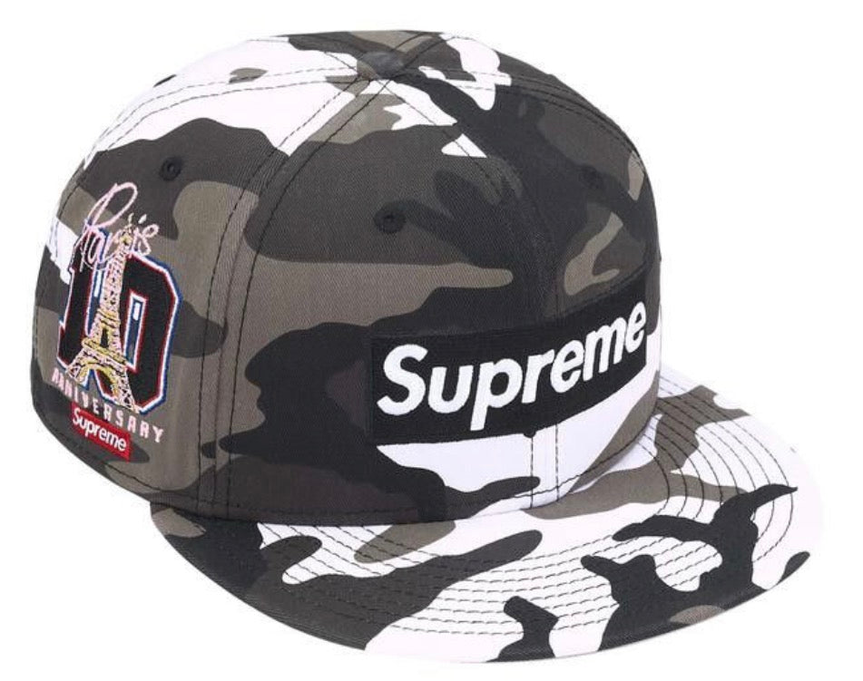Supreme Shop Box Logo New Era 59Fifty Fitted Hat
Snow Camo