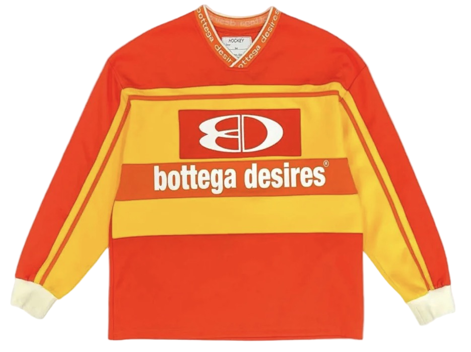 BOTTEGA DESIRES HOCKEY LONG SLEEVE JERSEY (RED)