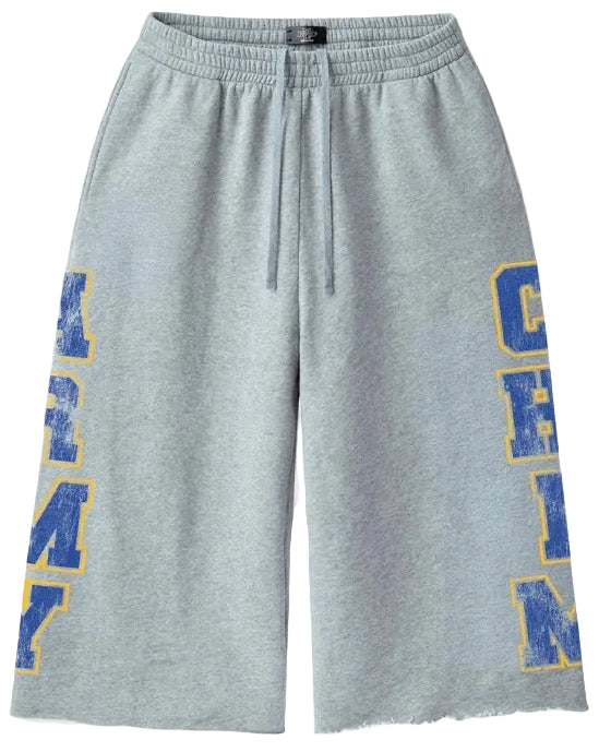 HMDD GREY ARMY SWEAT SHORT 3/4