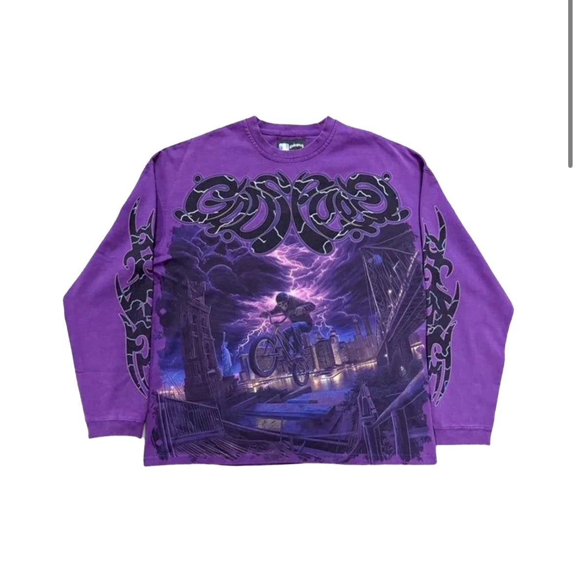 Godspeed B.M.X. Long sleeve Tee Grape