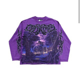 Godspeed B.M.X. Long sleeve Tee Grape