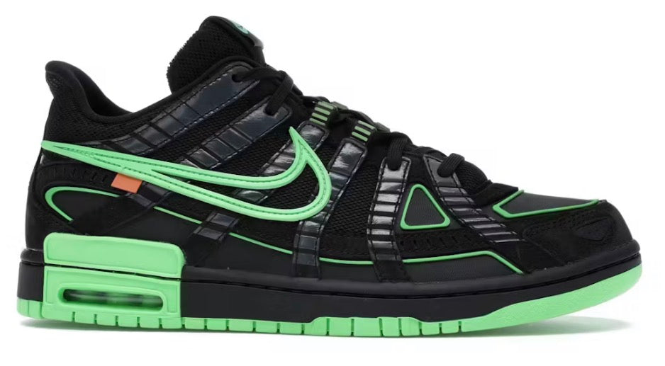 Nike Air Rubber Dunk Off-White Green Strike USED