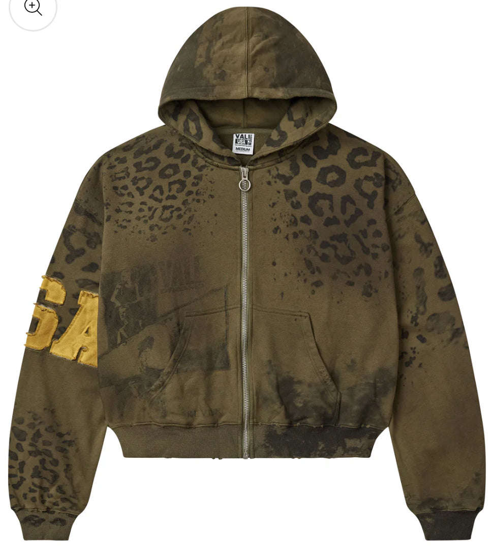 Vale Safari Zip Up Jacket