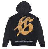 Godspeed Chrome Liberty Zip Hoodie (Black Wash) BOOM