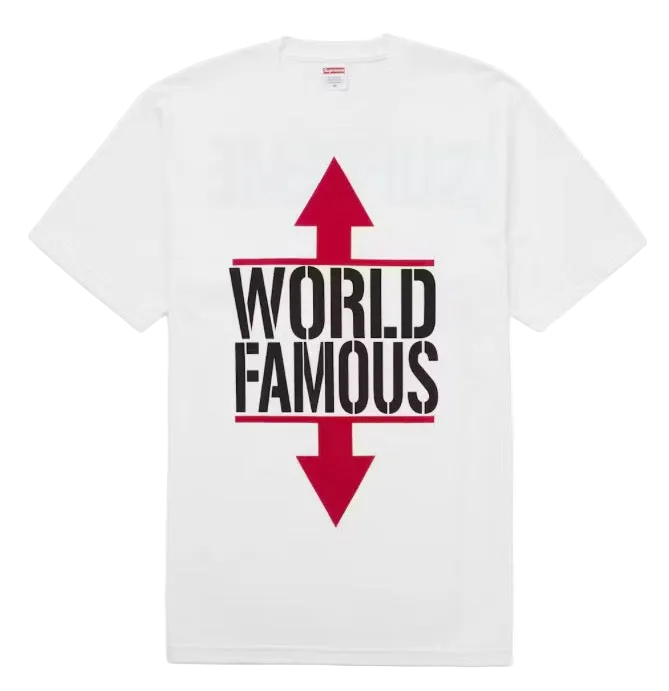 Supreme World Famous Tee
White