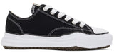 MAISON MIHARA YASUHIRO Black Peterson OG Sole Canvas Low-Top Sneakers