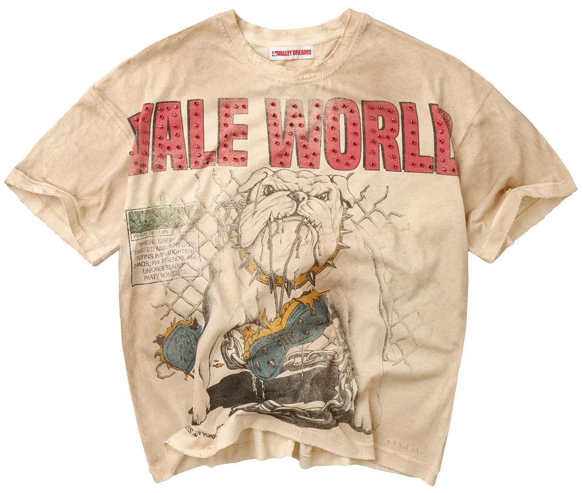 Vale Dogyard Tee Shirt Natural