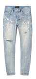 Purple Jeans P001 Light Indigo Paint Blowout