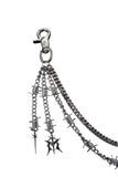 MaxedOut Stainless Steel Double Wallet Chain