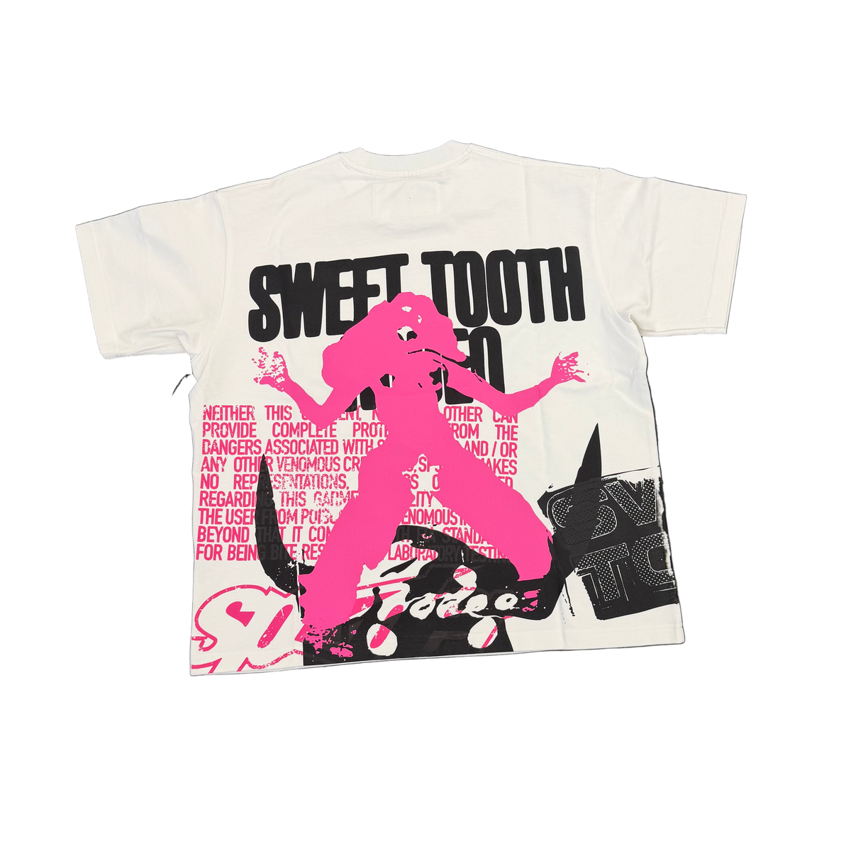 Sp5der TX5 DISCLAIMER TEE(WHITE)