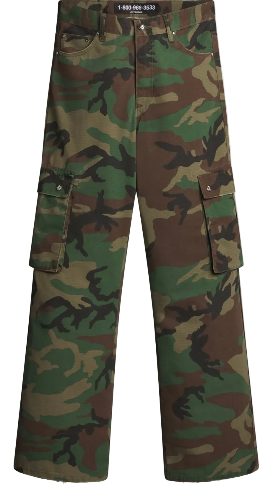 LOST SHDWS UTILITY CARGO PANT (CAMOUFLAGE)