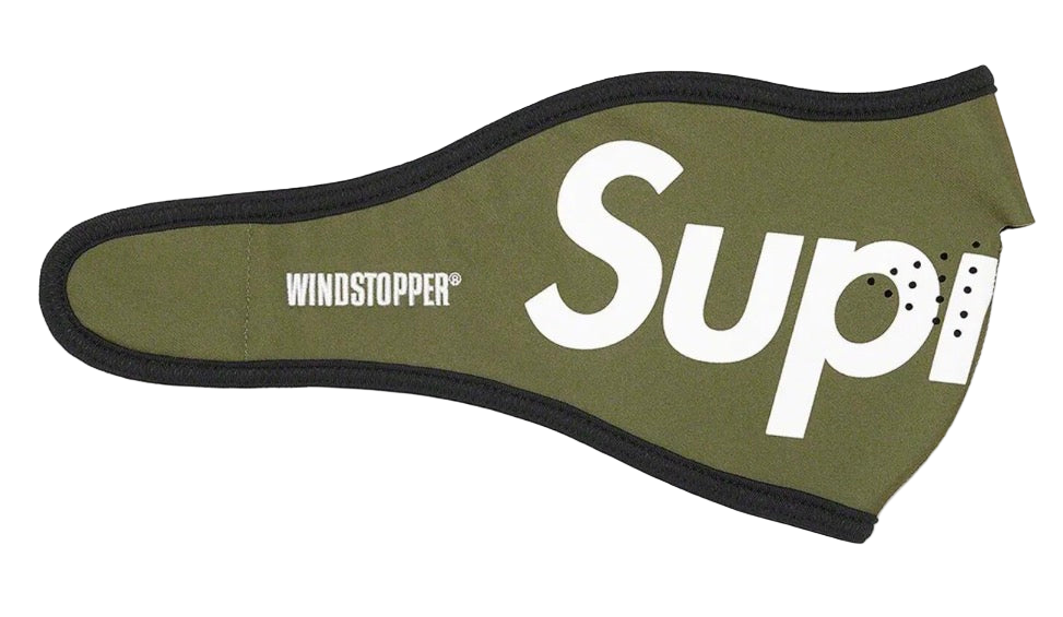 Supreme WINDSTOPPER Facemask Dark Olive