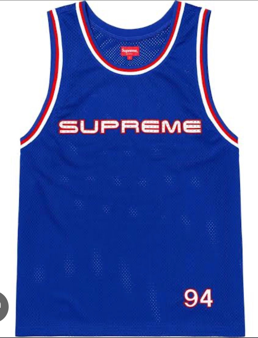 Supreme Rhinestone Basketball Jersey