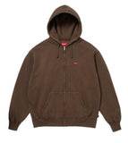 Supreme Small Box Zip Up
Hooded Sweatshirt 'Dark Brown'