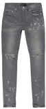Purple Brand Worn Grey Knee Slit