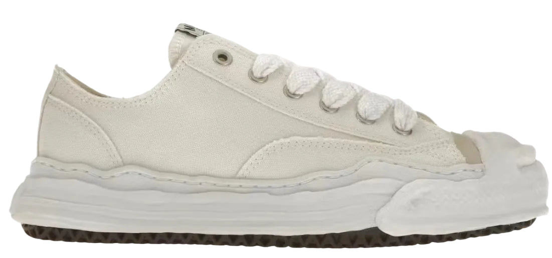 Maison Mihara Yasuhiro Hank OG Sole Canvas Low White USED