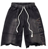 Vale DIY USA Sweat Shorts Black